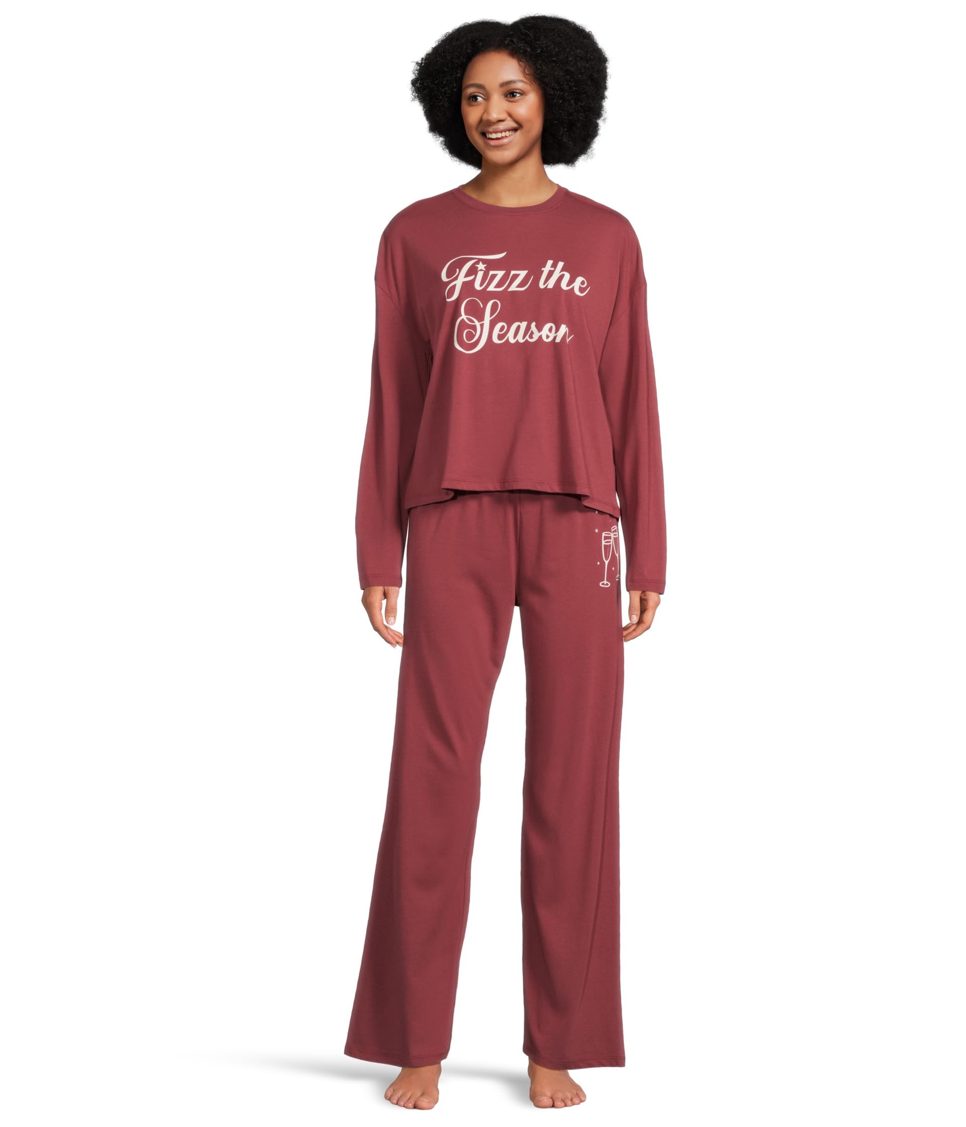 P.J. Salvage Cotton Modal Jersey Softee Pajama Set