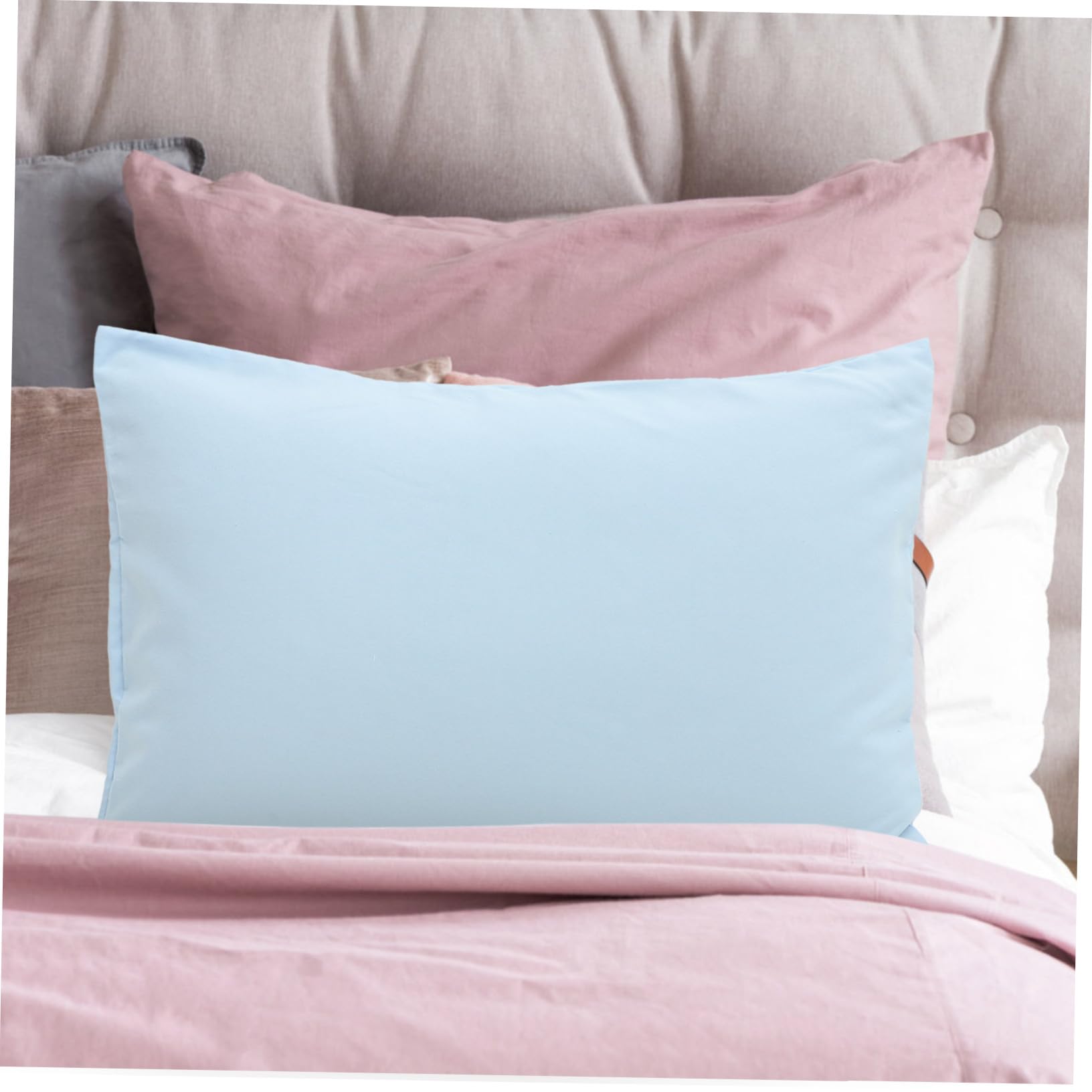 MOLUCKFU 2 Pcs Toddler Pillow Cases Travel Pillowcase for Boys and Girls Envelope Closure Pillow Cover Fine Texture Easy Wash