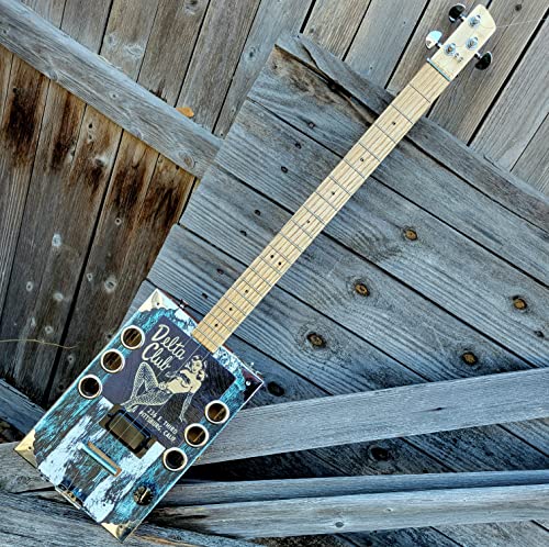 Delta Club Cigar Box Guitar $206.00 #TOP1