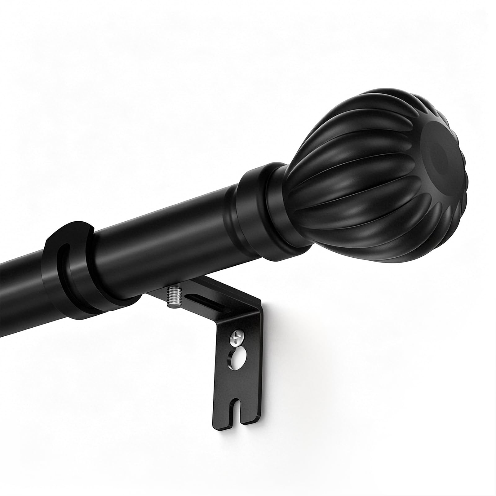 Metal Curtain Rods - 46-96 Inch, Heavy Duty -1
