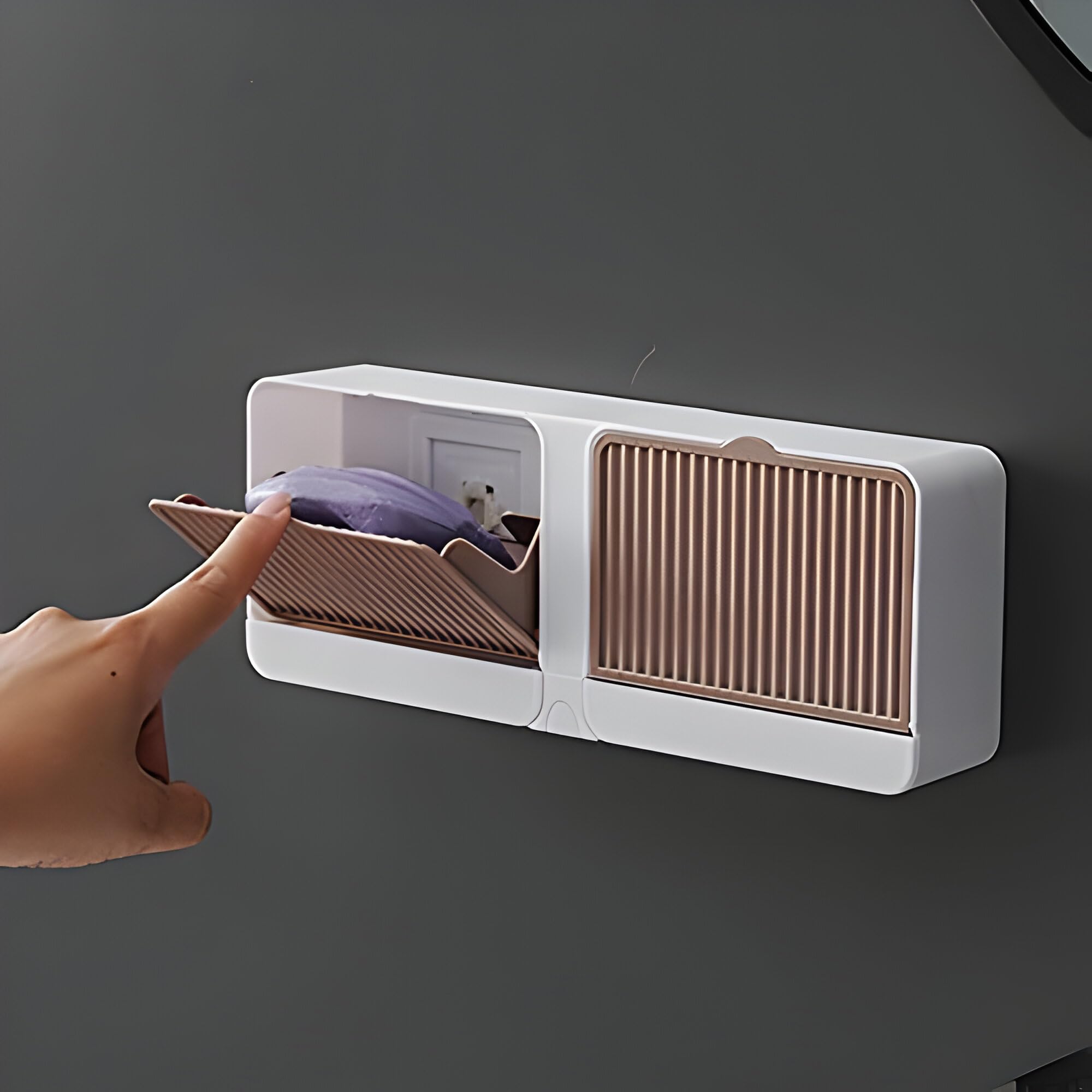 Clear Plastic Clamshell Soap Box – Reusable and Customizable Soap Packaging Container with Lid, Ideal for Retail, Gifts, and Storage