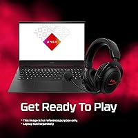 Vista 7 de HyperX Cloud Core - Auriculares inalámbricos para juegos para PC, auriculares DTS audio espacial X, almohadillas de espuma viscoelástica, marco