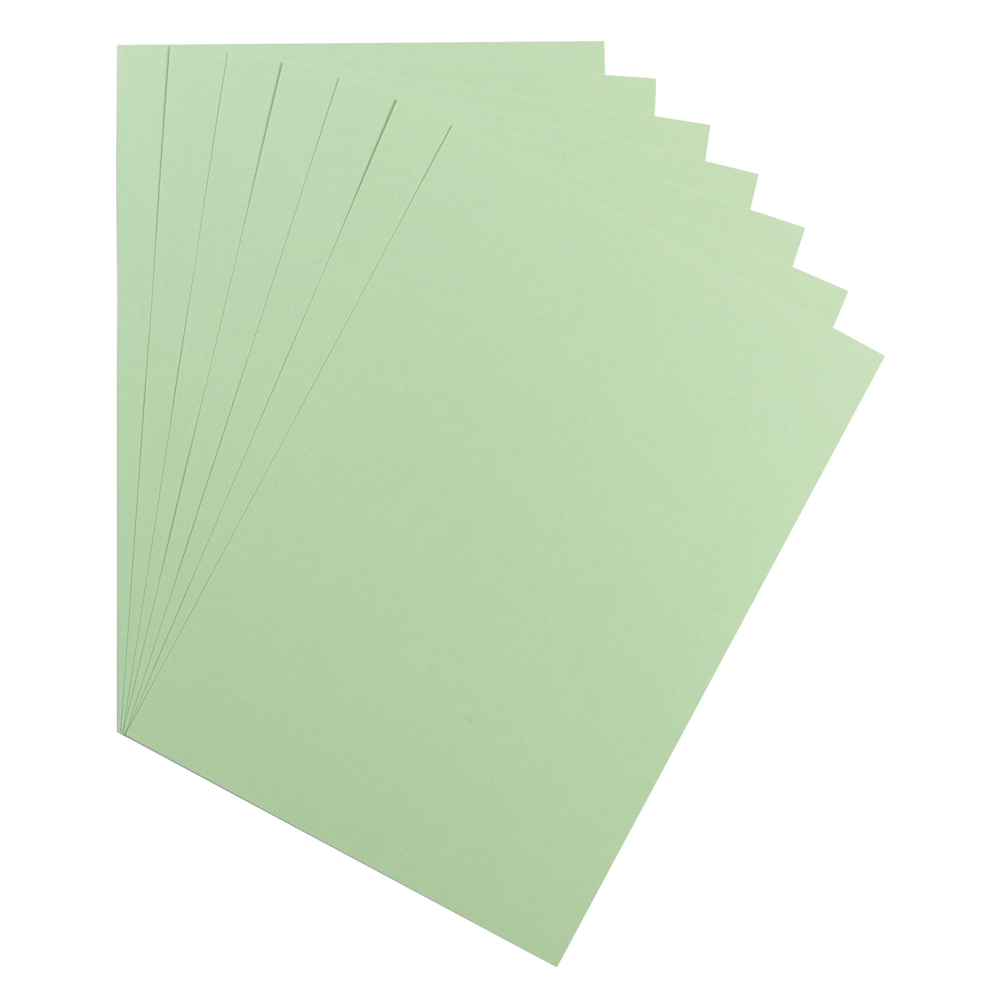 Clairefontaine - Ref 975268C - Maya Smooth Coloured Drawing Card (Pack of 25 Sheets) - 185gsm - A4 (29.7 x 21cm) - Mint Blue Colour - Deep Dyed, Acid Free, pH Neutral