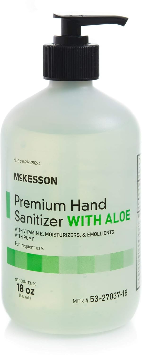 Buy McKesson Premium Hand Sanitizer with Aloe, 18 oz Spring Water