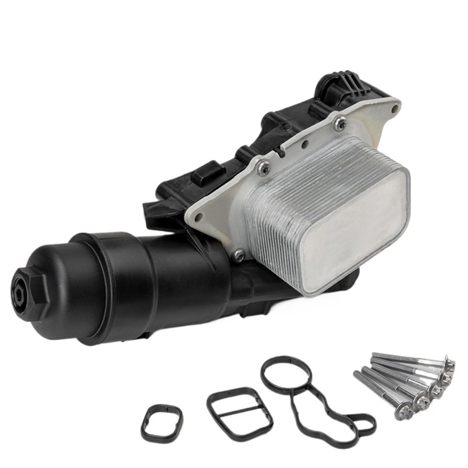 Ölkühler Kühler Kit 11428585235 Motorölfiltergehäuse passend für Bmw B32 B38 B46 B48 1234 Serie 116I 118I 318I für F55 F56 F57 F60 Kühler Konverter Zubehör