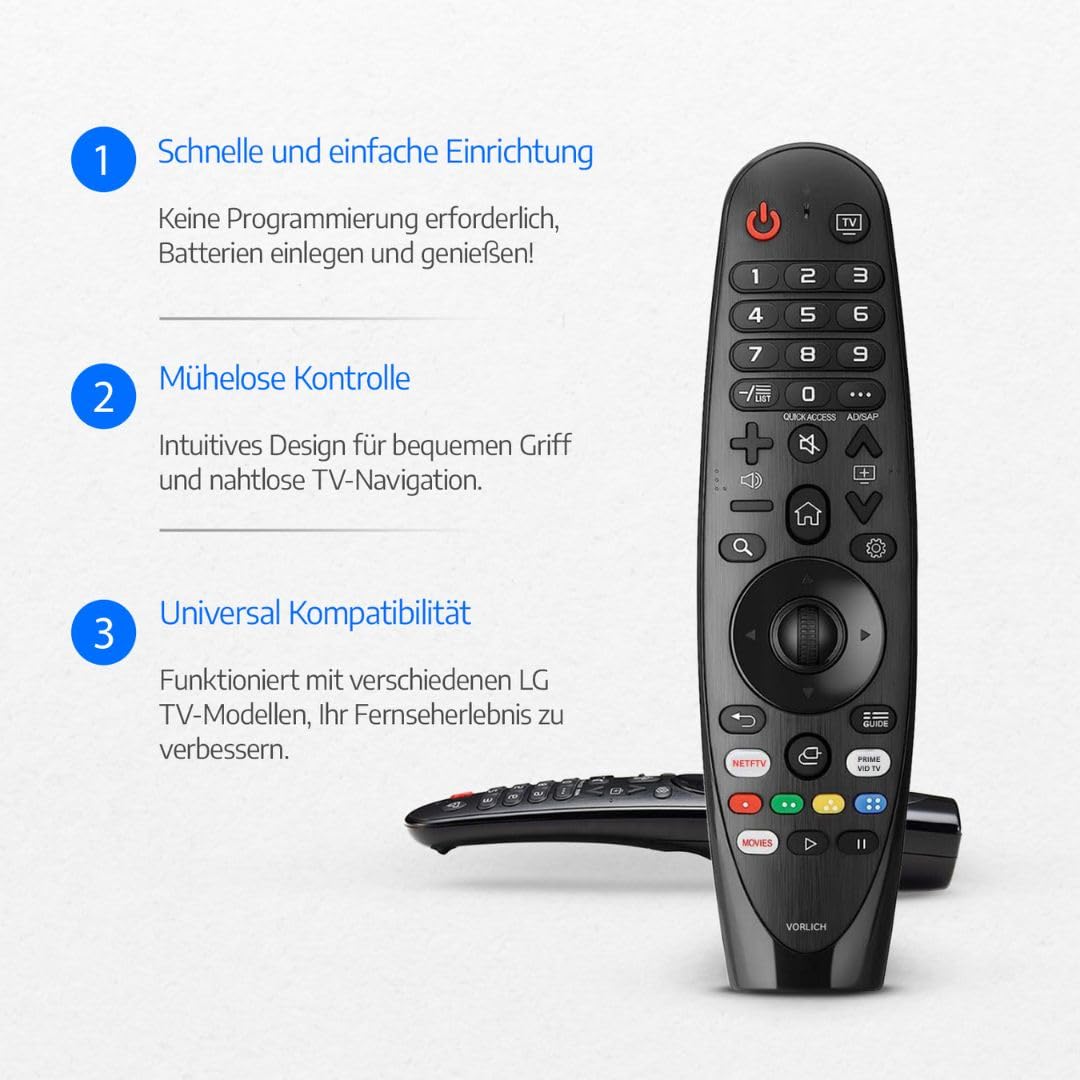 Télécommande Universelle Pour TV LG 49UJ750V - Modèle AN-MR20GA / AKB75855501 - Neuf Sous Blister