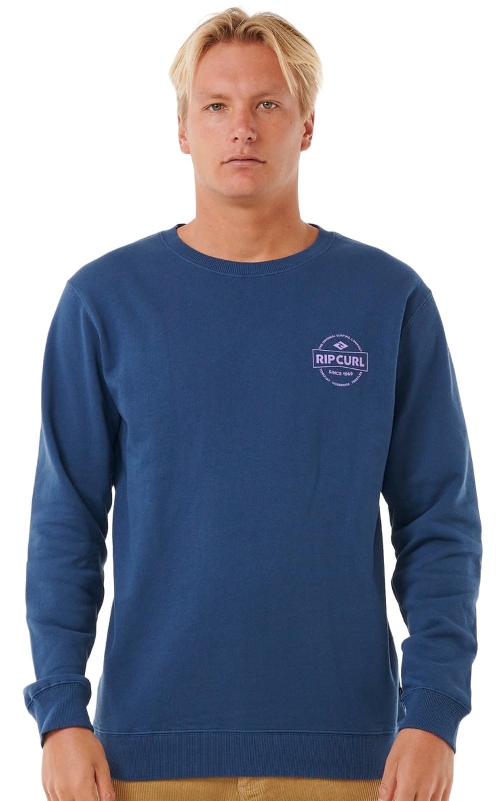 RIP CURL Stapler Sweatshirt S Blue