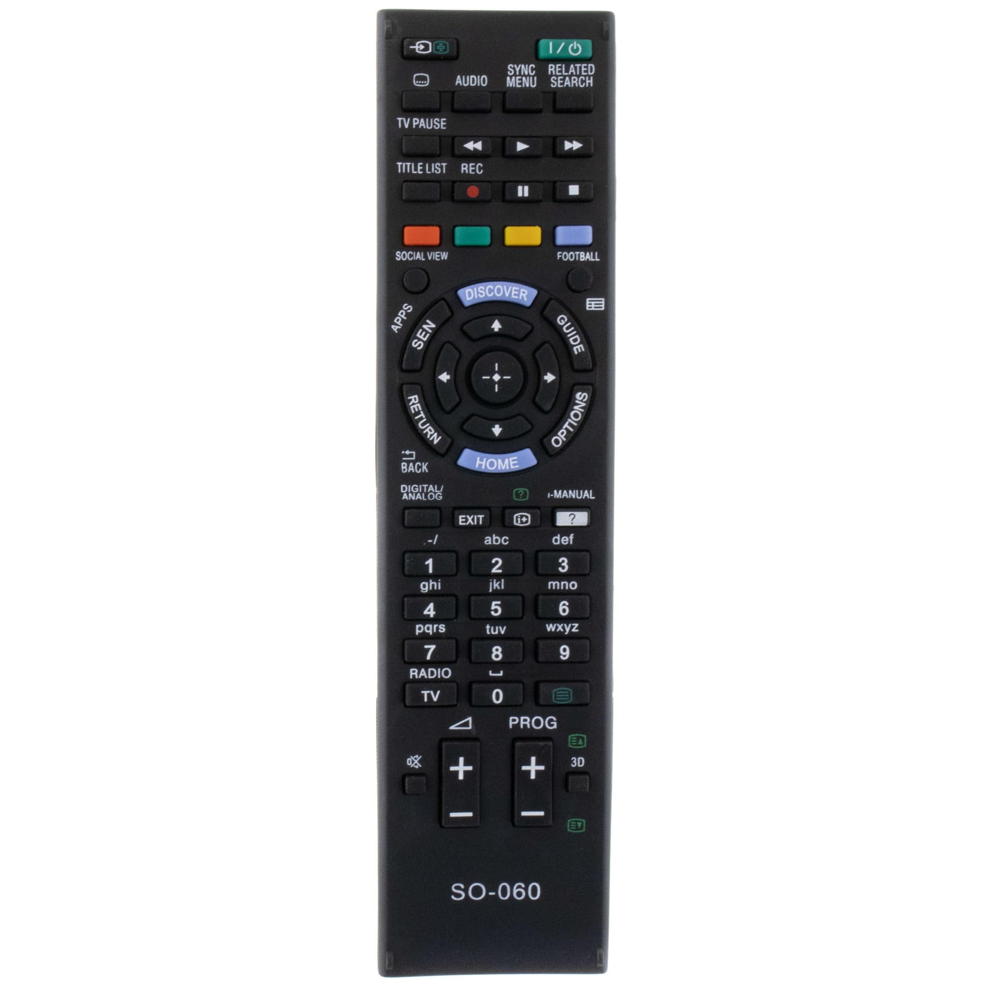 Vervangende afstandsbediening voor Sony LCD TV, compatibel met KDL-50W829B KDL-42W829B KD