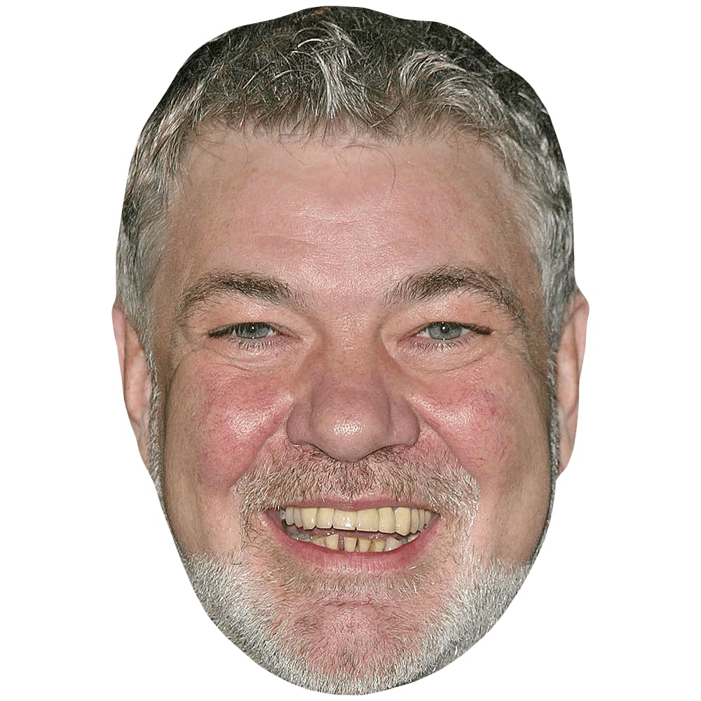 Matthew Kelly (Smile) Celebrity Mask, Flat Card Face, Fancy Dress Mask