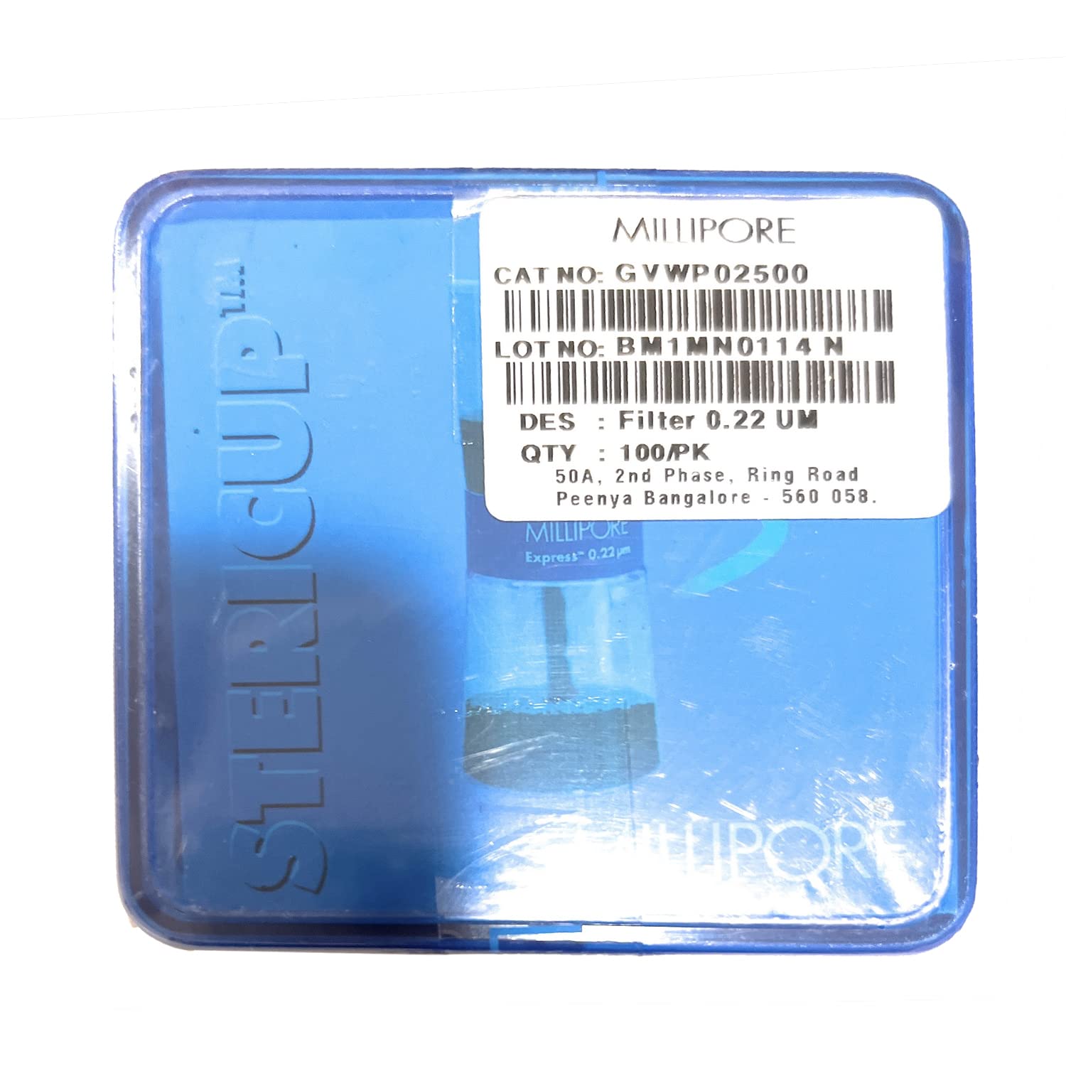 Chempure Millipore GVWP02500 Durapore® Membrane Filter, 0.22 µm hydrophilic PVDF, 25 mm membrane-picture-18
