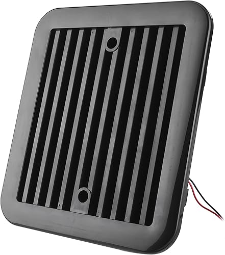 Miniatura 3 de Ventilación de aire con ventilador, 12 V, 4 W, montado en la pared, un lado fuerte, ventilador de aire con obturador para RV, coche, camión, SUV, ATV
