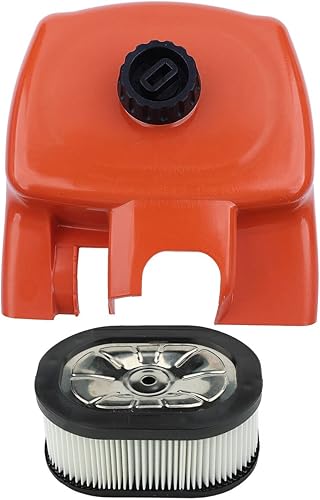 Miniatura 2 de Fricgore Piezas de repuesto para Ajr Flilter Limpiador Cubierta para Stjhl 066 MS660 MS650 Motosierra 11221401002 Motosierra Repuestos Moto Sierra