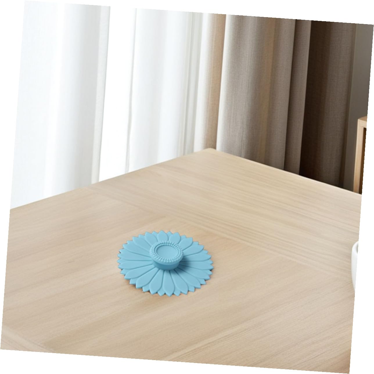 Coperchi in Silicone per Tazze da Caffè e Tè, Coperture Resistenti al Calore, Design Girasole, Chiusura Ermetica per Bicchieri in Ceramica e Vetro, Set da 12 Pezzi per Uso