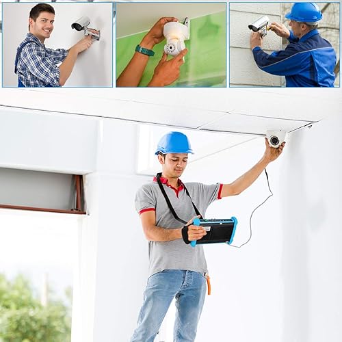 Miniatura 13 de Koolertron Probador de cámara IP de pantalla táctil IPS 4K H.265 de 7 pulgadas - IPC-9800 Plus, CCTV, CVBS, probador analógico, WiFi incorporado