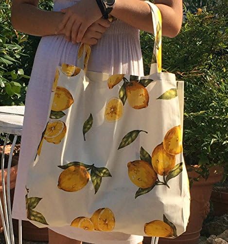 Shopping Bag cm 50x47 MADE in ITALY in 20 Fantasies cotton 100%