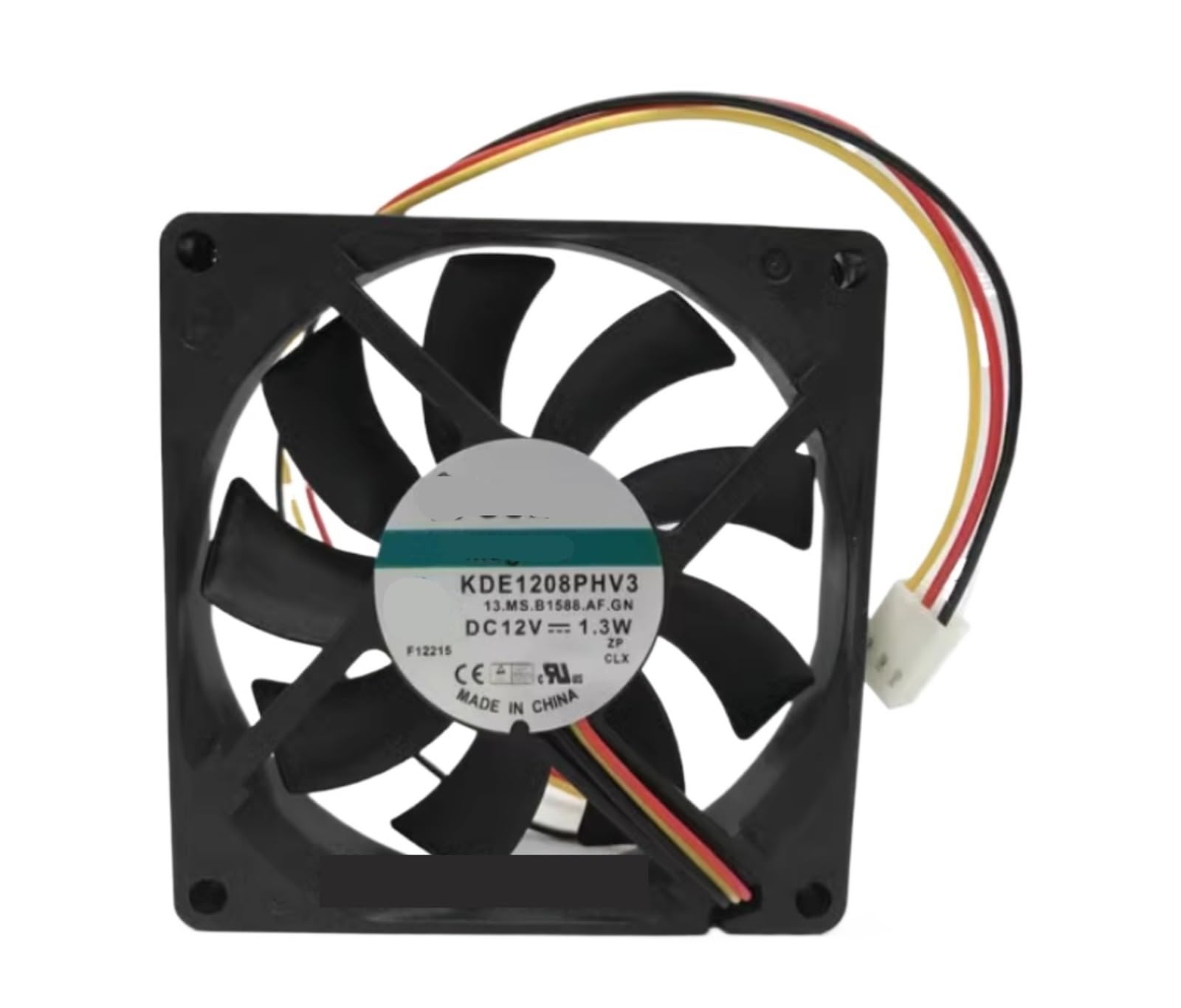 UITGVDQAT 8015 KDE1208PHV3 DC12V 1.3W 8CM Three-line fan