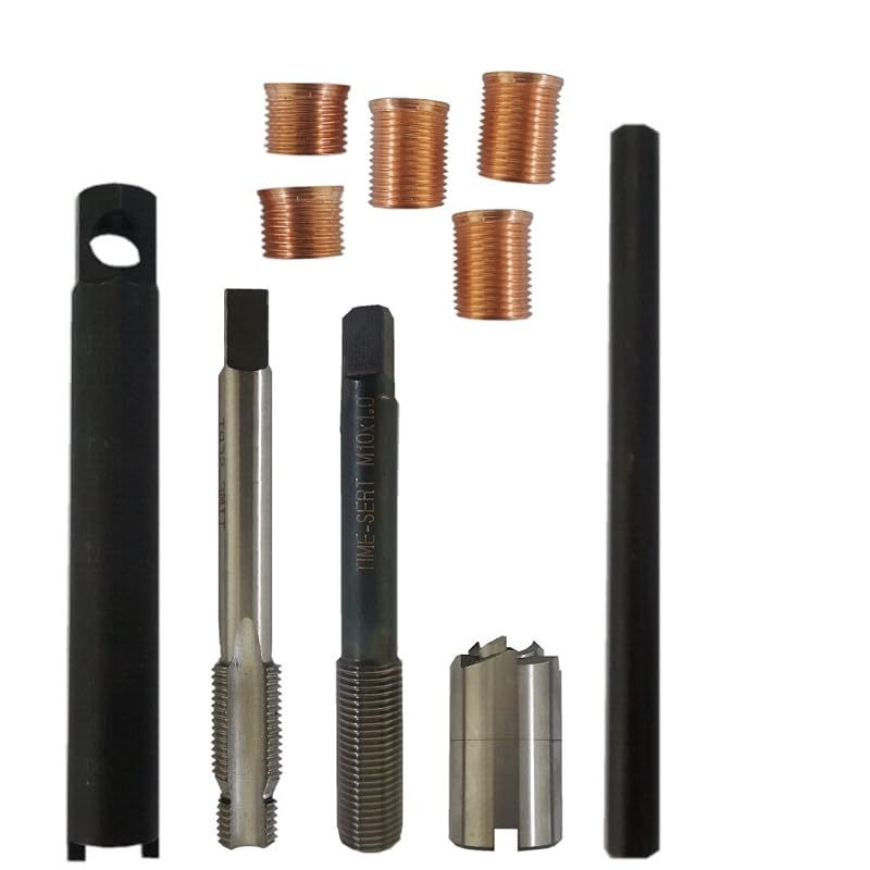 Kit de Reparo de Rosca de Vela de Ignição TIME-SERT M10 x 1,0 com Insertos 4010-103