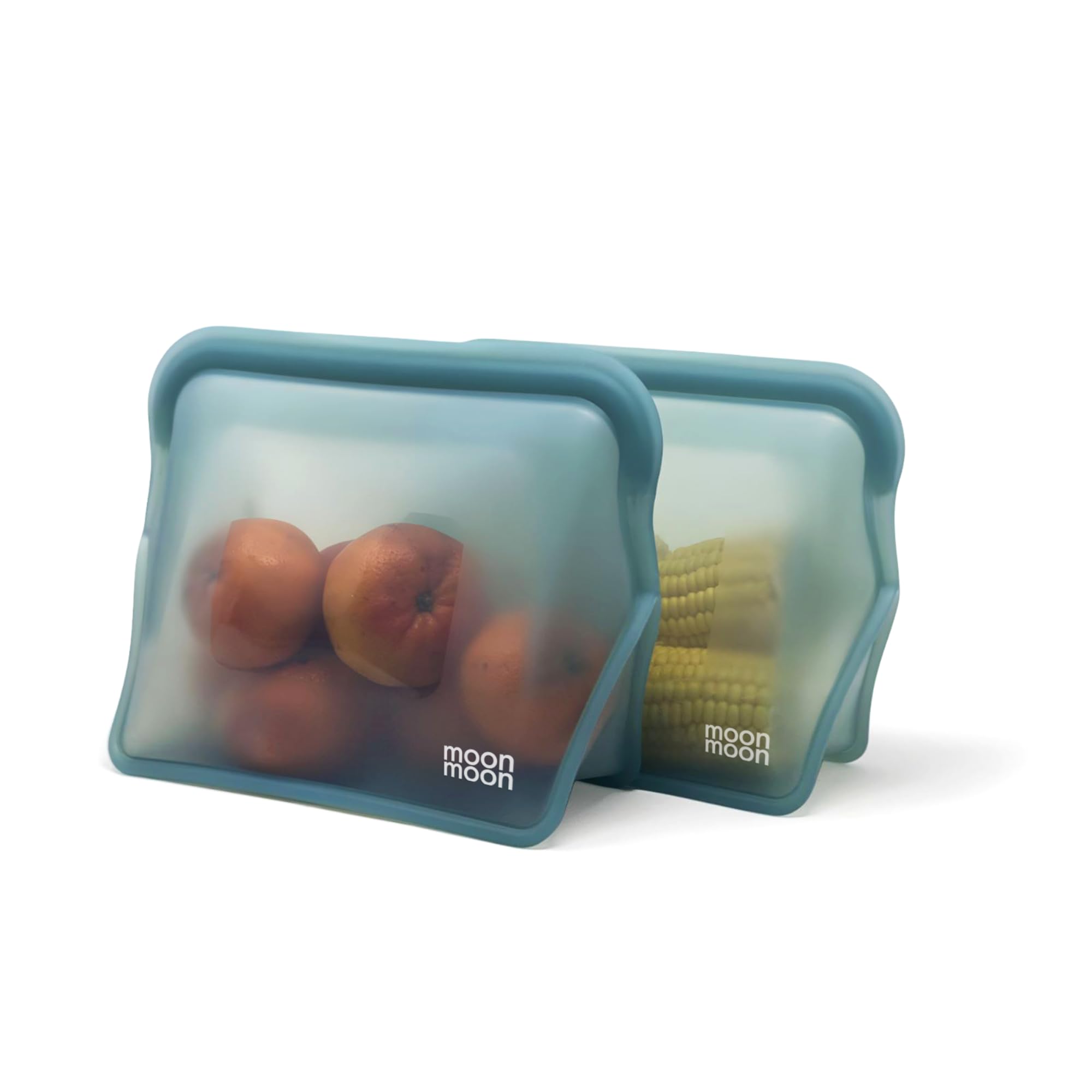 Set Da 3 Sacchetti Per Alimenti In Silicone Riutilizzabili - 500/1000/1500 Ml - Antigoccia, Per Microonde E Lavastoviglie