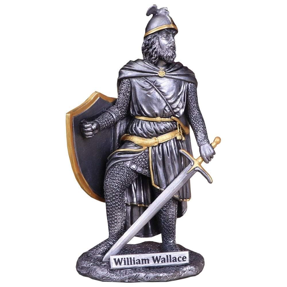 Nemesis Now Scottish Guardian William Wallace Figurine, Silver, 6cm