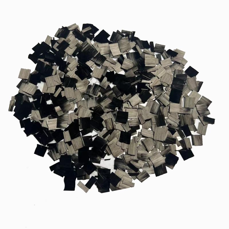 Generic 8mm Carbon Fiber Sheet Shaped forging Pattern and Silk Shaped forging Pattern in Stock (1000, Grams), black