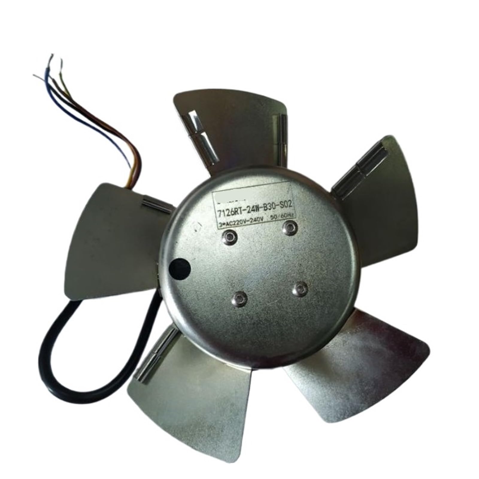 Ventilateur 7126RT-24W-B30-S02 noir pour salon avec télécommande