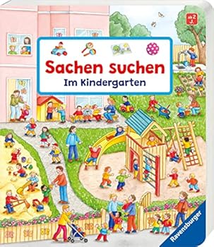 Board book Sachen suchen: Im Kindergarten Book