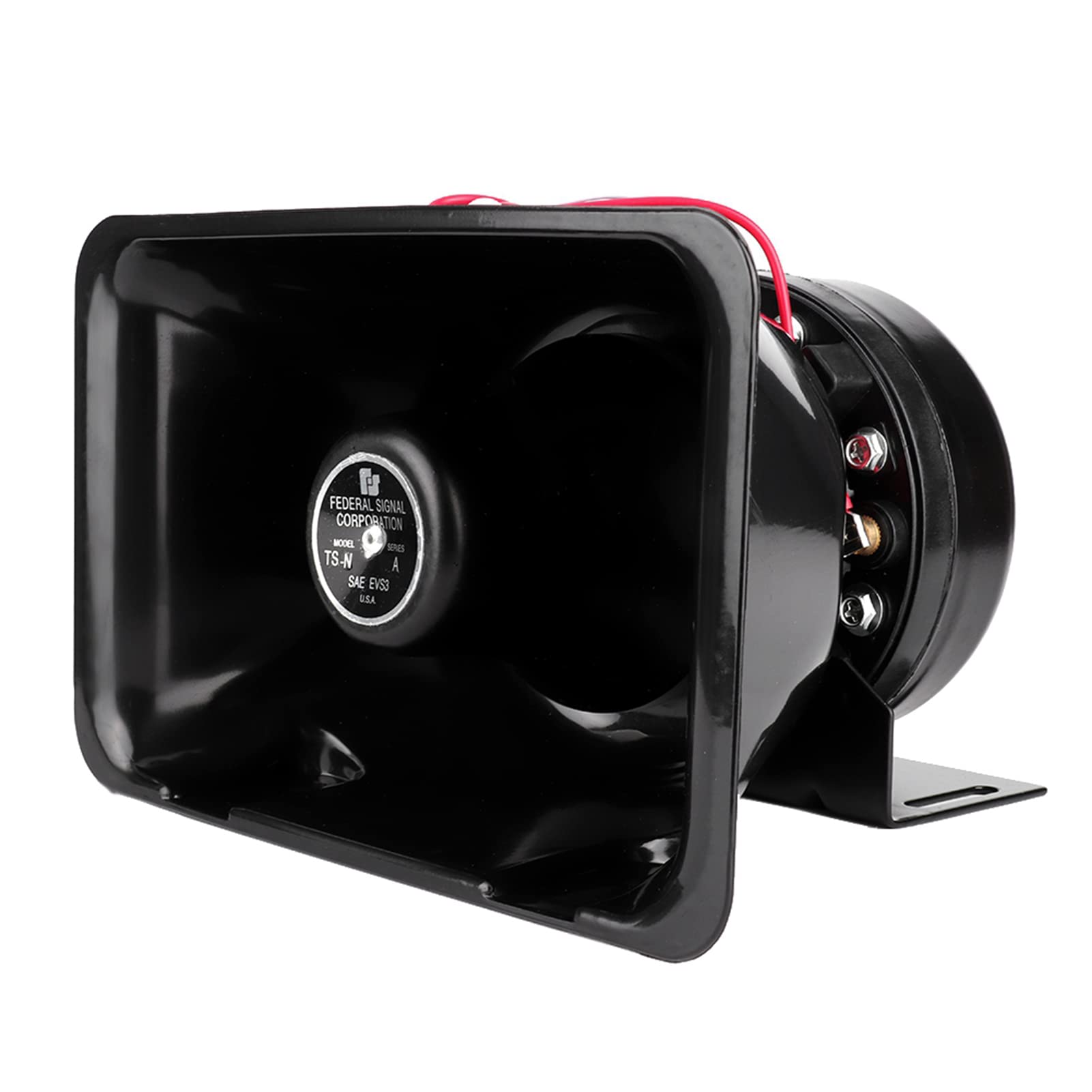 Haut-parleur de Sirène 200W, Haut-parleur de Sirène 200W, Klaxon 12V 200W Super Fort Universel Avertissement de Voiture Alarme Klaxon Haut-parleur Fonctionne avec Système D'alarme