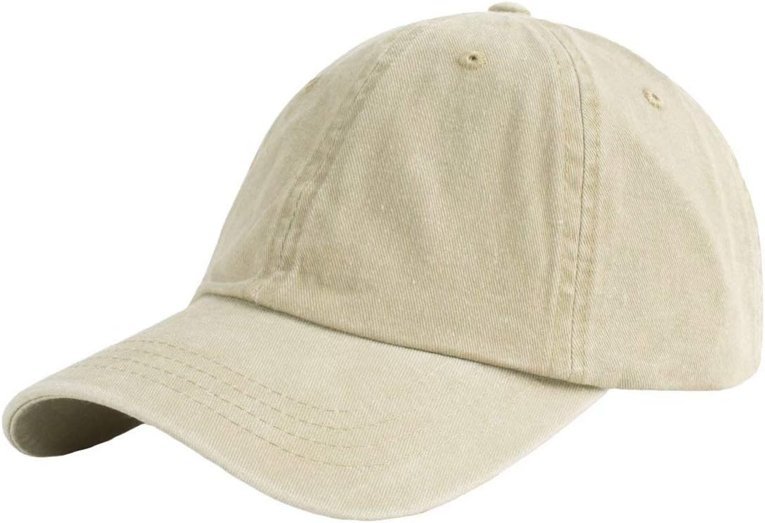 Men Vintage Washed Dad Hat Adjustable Classic Trucker Baseball Cap