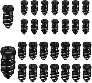 12 Pcs SAM New Tire Repair Nails Black Tire Repair Rubber Screws Soft Rubber Screw Fast Tool Self-Service Tire Repair Nail... Price In India