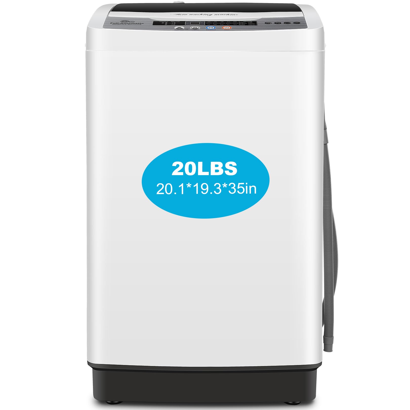 Nictemaw Portable Washing Machine 20Lbs