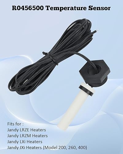 Miniatura 2 de Sensor de temperatura R0456500, apto para JandyZodiacLegacy piscina y calentadores de spa, reemplazar R0456600 R0523900 R0477300 6204-209