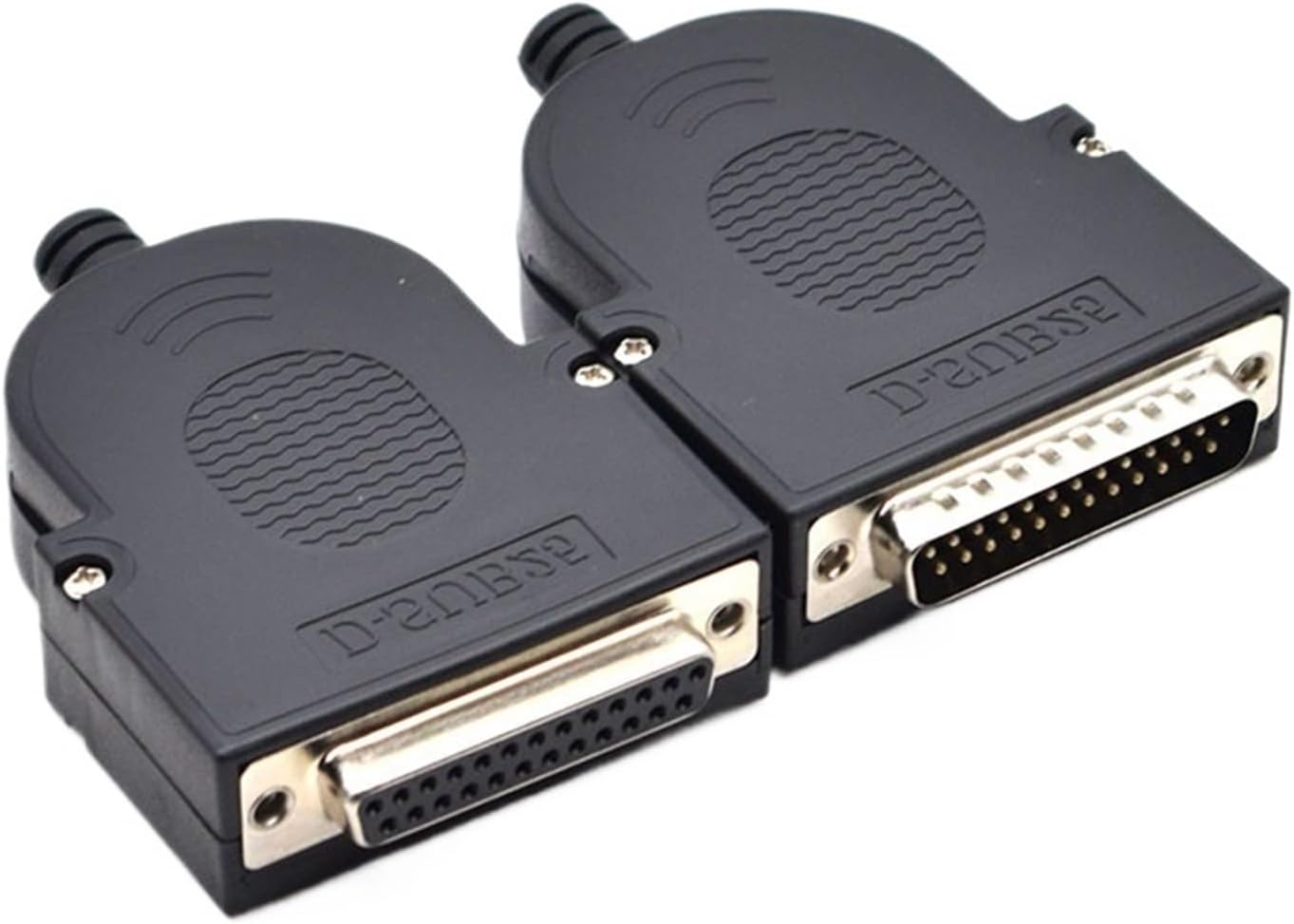 DB25 Welding Free Male Head 1Pcs and Female Head 1pcs 25PIN Adapter Board Terminal Serial Port(Male Connector)