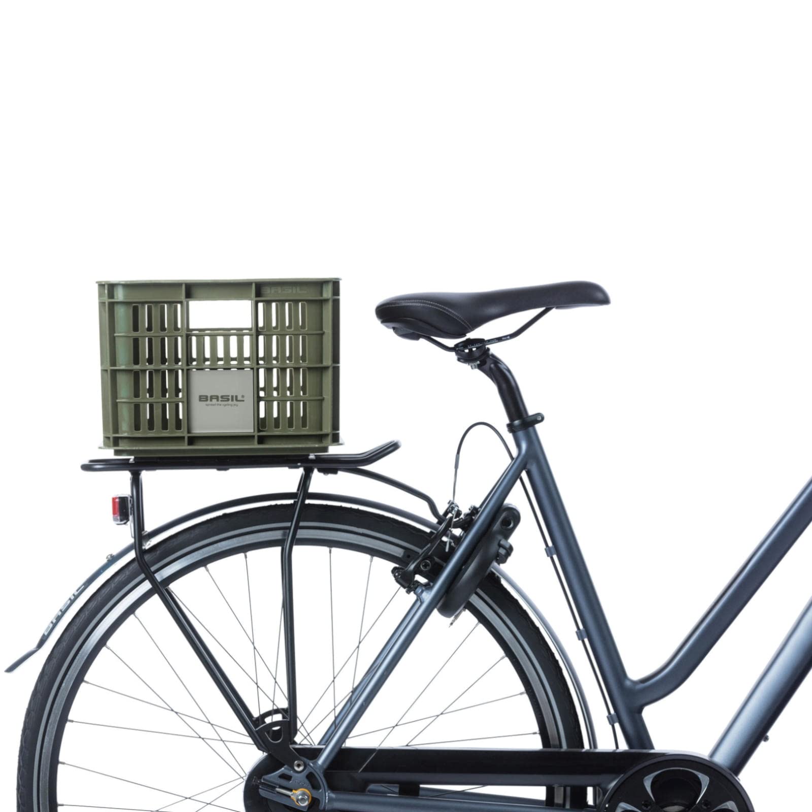 Basil fahrradkiste 50 Liter grün