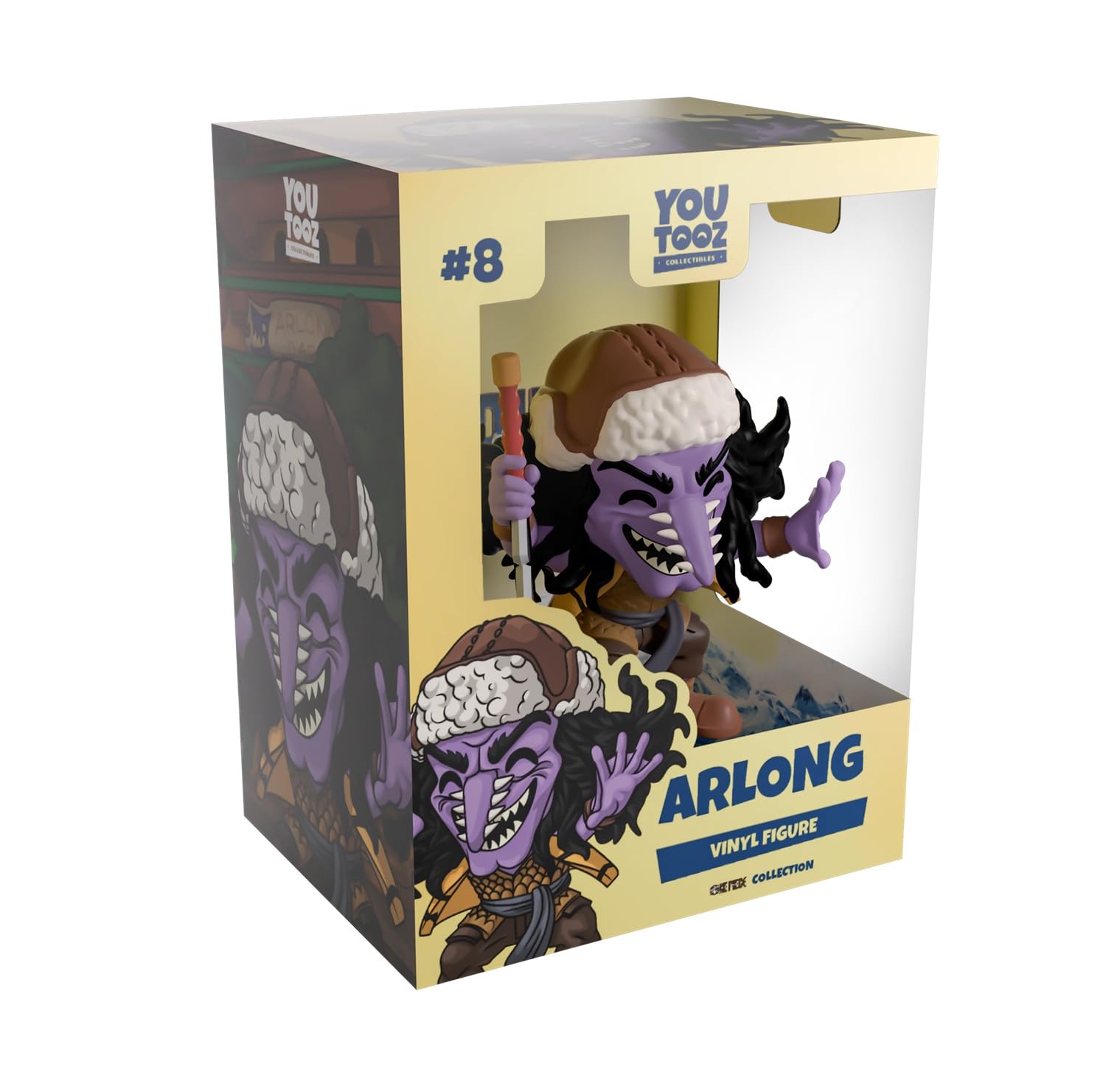 Youtooz - One Piece: Arlong, Purple and Multi-colored