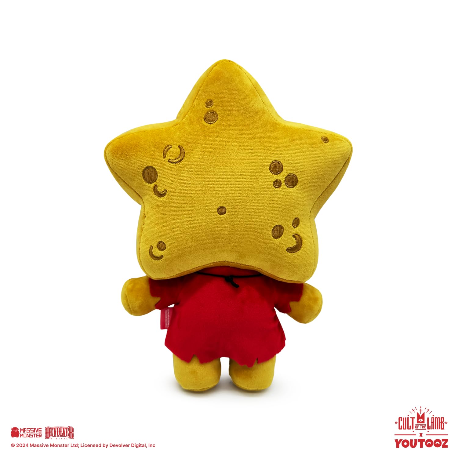 Youtooz Starfish 9 inch Plush - Cult of The Lamb Collectible Stuffed Starfish, Yellow, 9 inches - Image 4