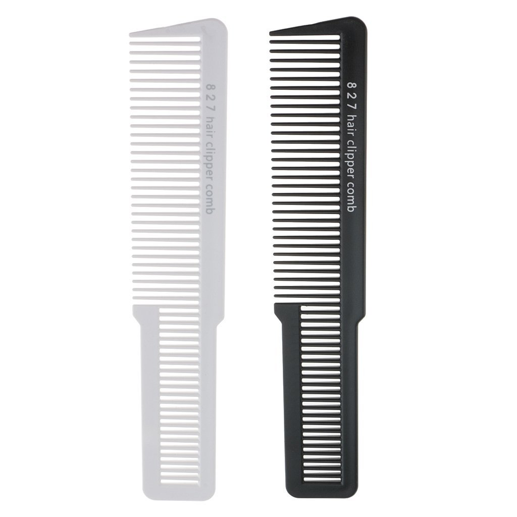 3Pcs Barber Hair Comb Kit Flat Top Hair Cutting Fading Stying Fade - View #7