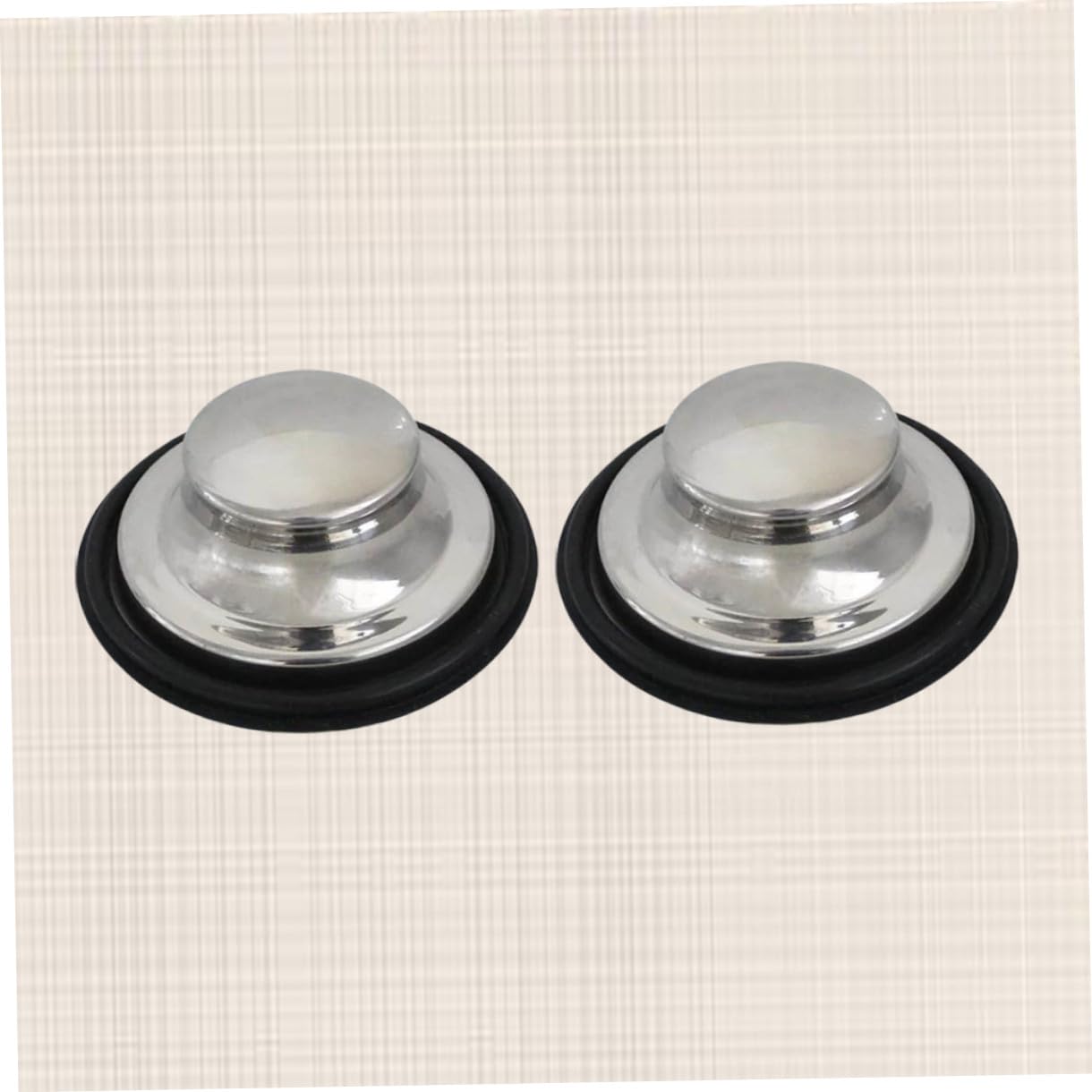 Cabilock 4 Piezas tapón de eliminación de Basura tapón del Lavabo del baño tapón del Fregadero tapón de Fregadero de Cocina tapón de bañera Acero Inoxidable enchufar Tapa de Agua de Sellado