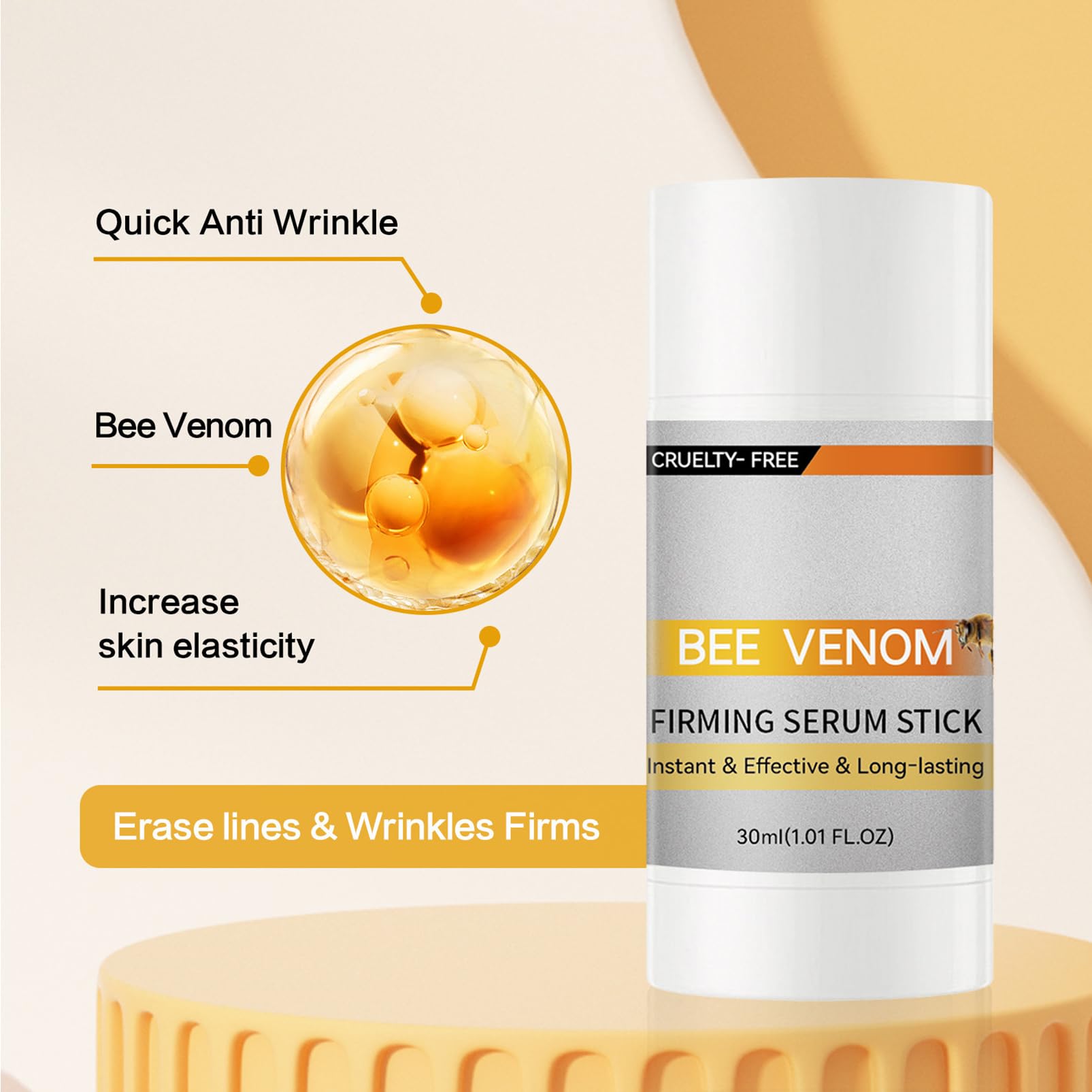 Boto-x Bee Venom Firming Serum Stick, Boto-x Stock Anti Aging Serum For Face, Skin Tightening Cream For Body - Image 4
