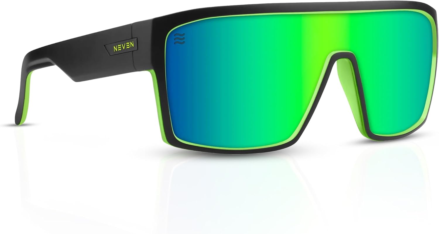 NEVEN Slater TR90 Unisex Sunglasses For Men & Women - Shield Frame for Limitless Ambition