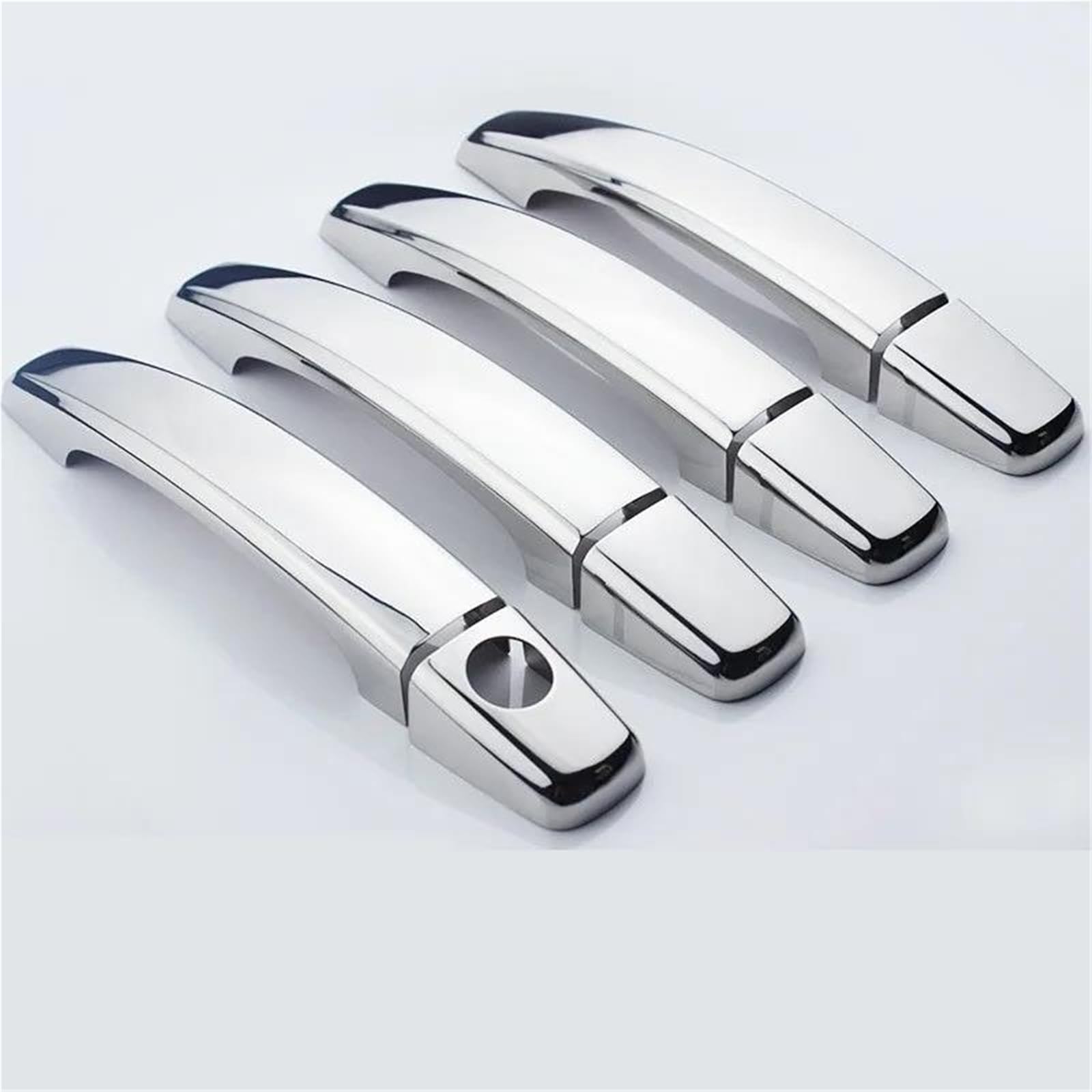 YSDSLS Sleek Door Handle Car Styling for Captiva 2006-2019 8Pcs Chrome Door Handle Protective Covering Cover Trim