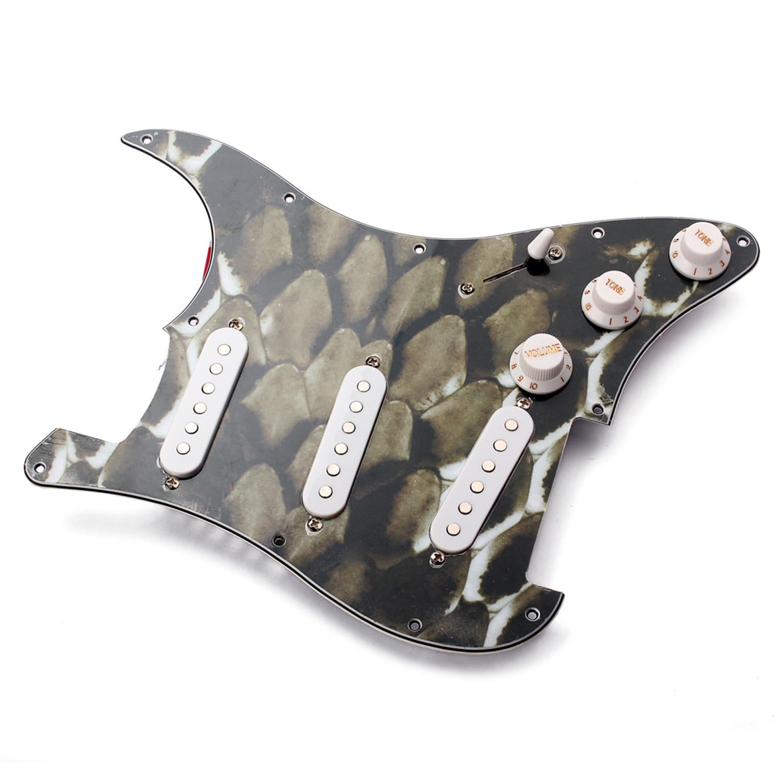 Gitara z okablowaną maskownicą Akcesoria Do Instrumentów Muzycznych Akcesoria Do Gitar Elektrycznych Zestaw Paneli Ładujących Do Gitary Elektrycznej