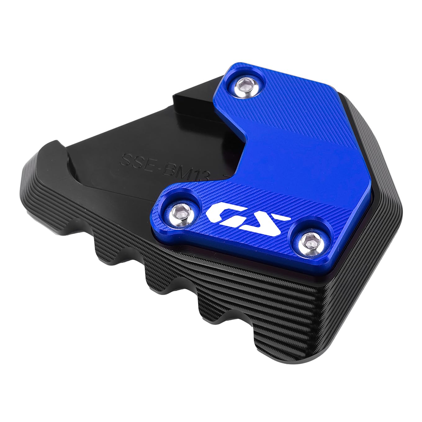 Per R1300GS ADVENTURE R 1300 gsa R1300 GS ADV 2024 2025 2026 1300gs GS1300 Accessori Moto Supporto Ingrandimento Piastra R1300 gs 1300gsa Cavalletto Laterale Pad di Estensione (Blu)
