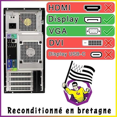 Dell OptiPlex 990 MT - vue 6