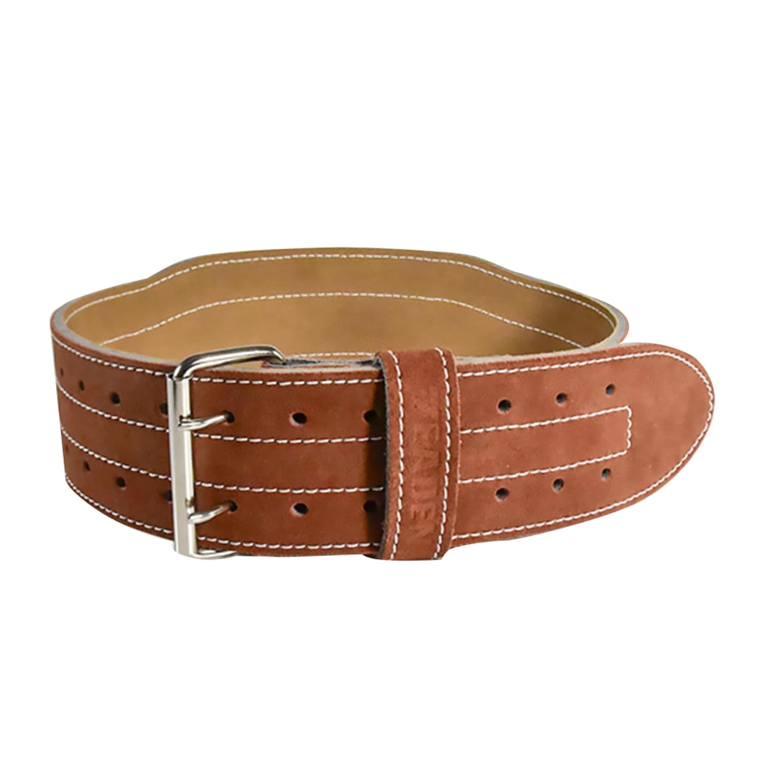 Deep Squat Fitness Waist Belt Cowhide Weightlifting Belt for Lower Back Protection