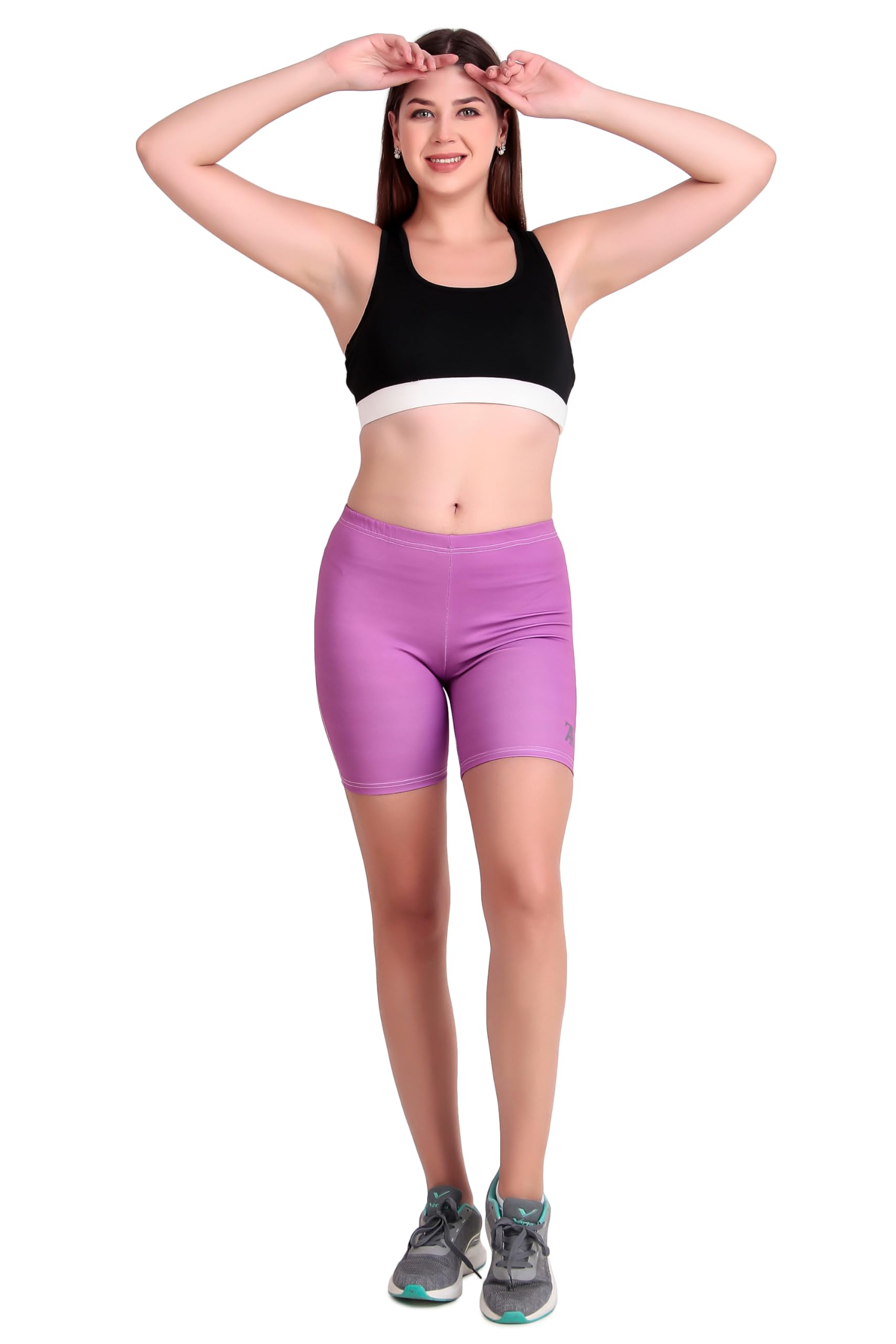 toxic addiction Shorts for Women | Stretchable Cycling & Gym Shorts | Skin Fit Sports & Running Tights | Yoga Shorts for Women | Comfortable Shorts for Dresses & Activewear-picture-10