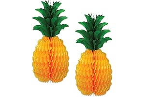 Beistle Packaged Tissue Pineapples: The Perfect Undersea Touch for Your SpongeBob Extravaganza