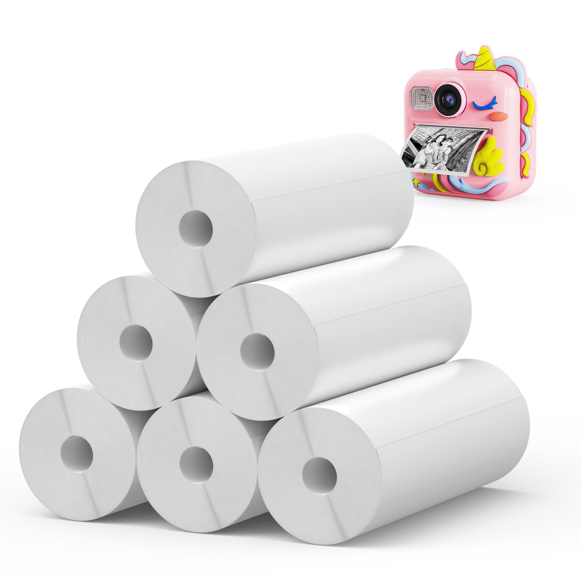 KOKODI Thermal Paper for Children, Instant Camera 6 Rolls