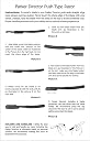Parker Director Black Non-Folding Straight Barber Razor – Japanese-Style Razor with Stainless Steel Arm, Blade Protector Cap & Ergonomic Non-Slip Handle – Ideal for Professionals - 5 Blades Included gallery image