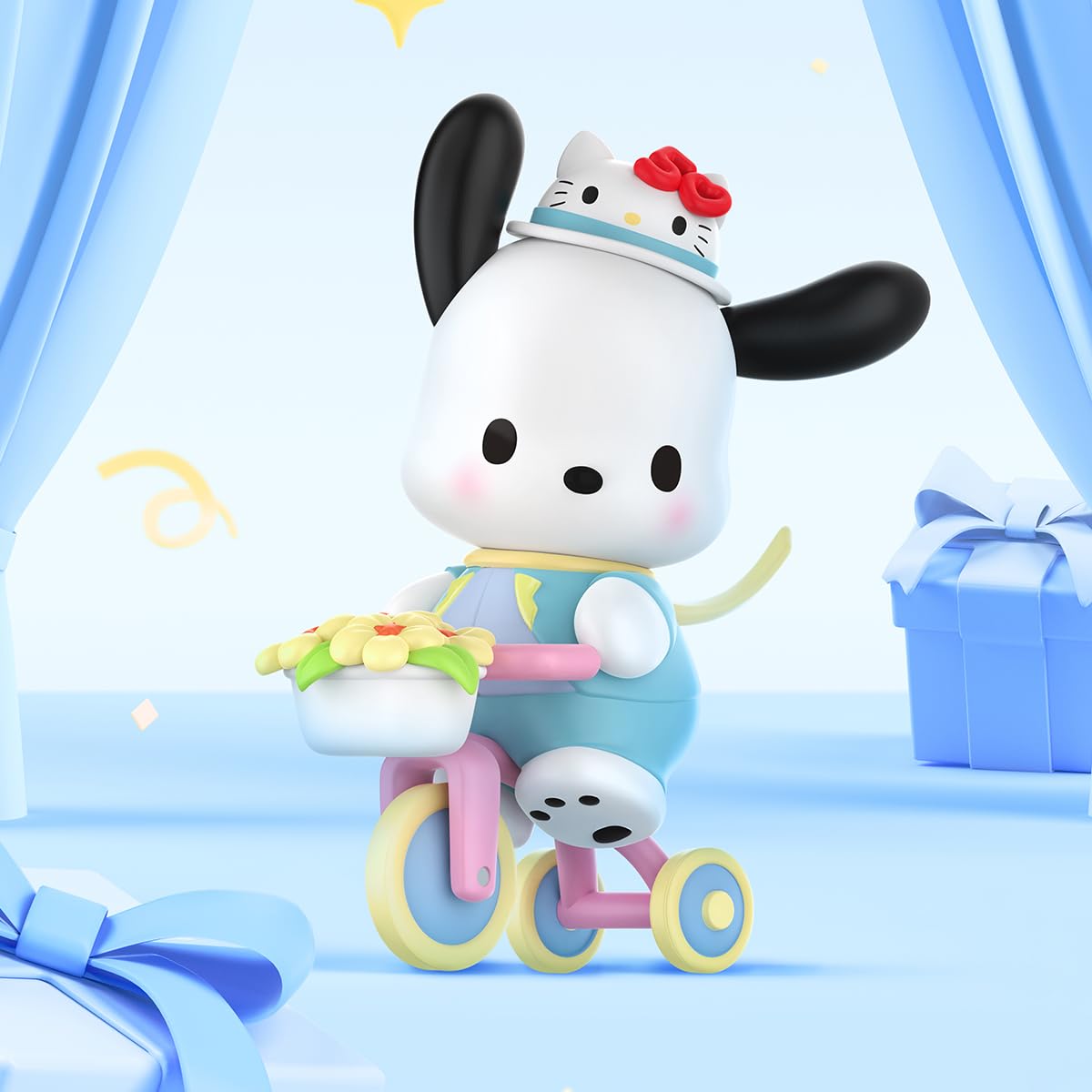 POP MART Sanrio characters Hello Kitty 50th Anniversary Series Figures 3Boxes Premium Design Gifts for Women Fan-Favorite Collectible Chic Art Toy Action Figure - Image 3