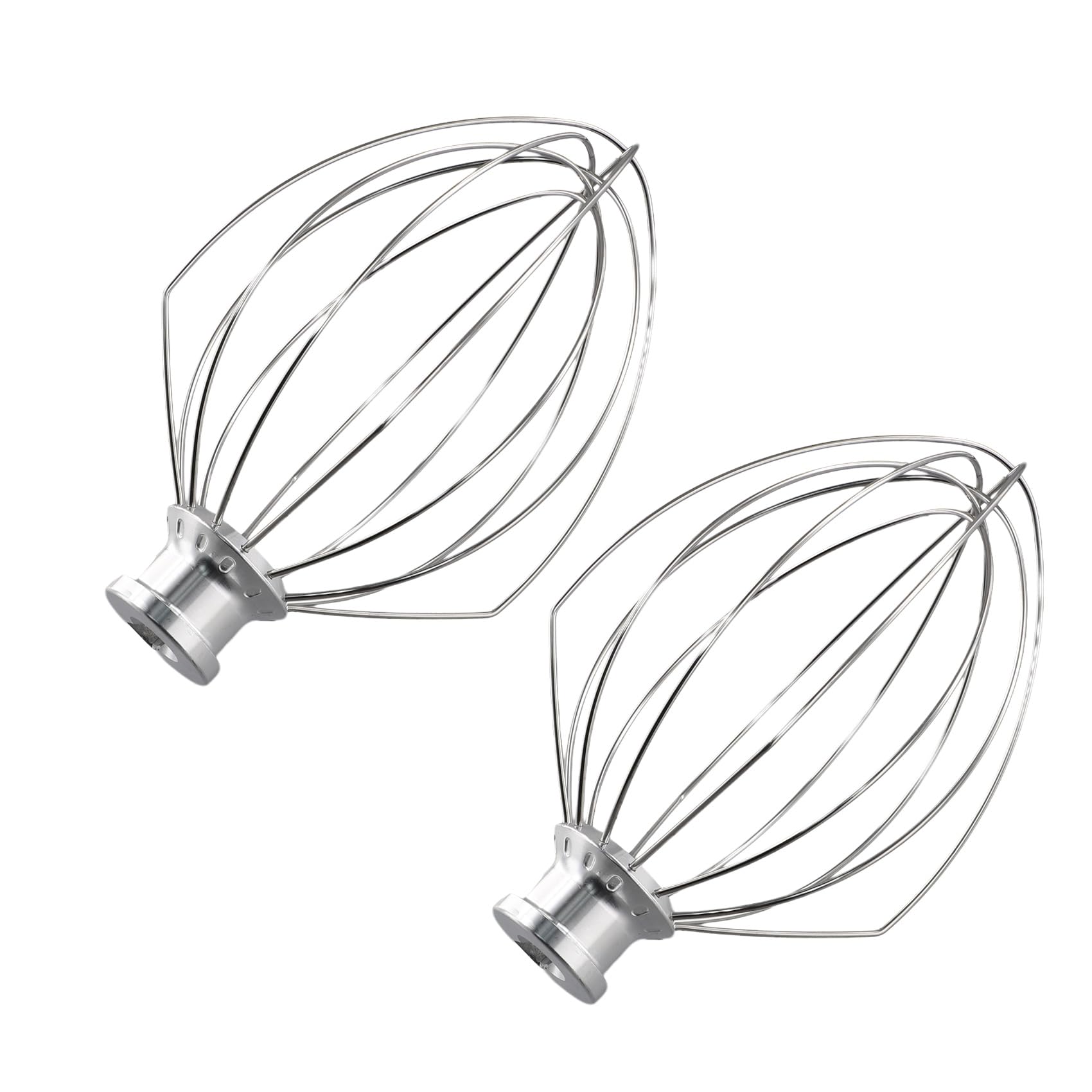 Qyrugcxs for K5AWW Wire Whip Replacement for Kitchen 5QT 5K5SS 5KPM5 Mixer for 5 Quart Lift Machines Wire Whip 2Pcs